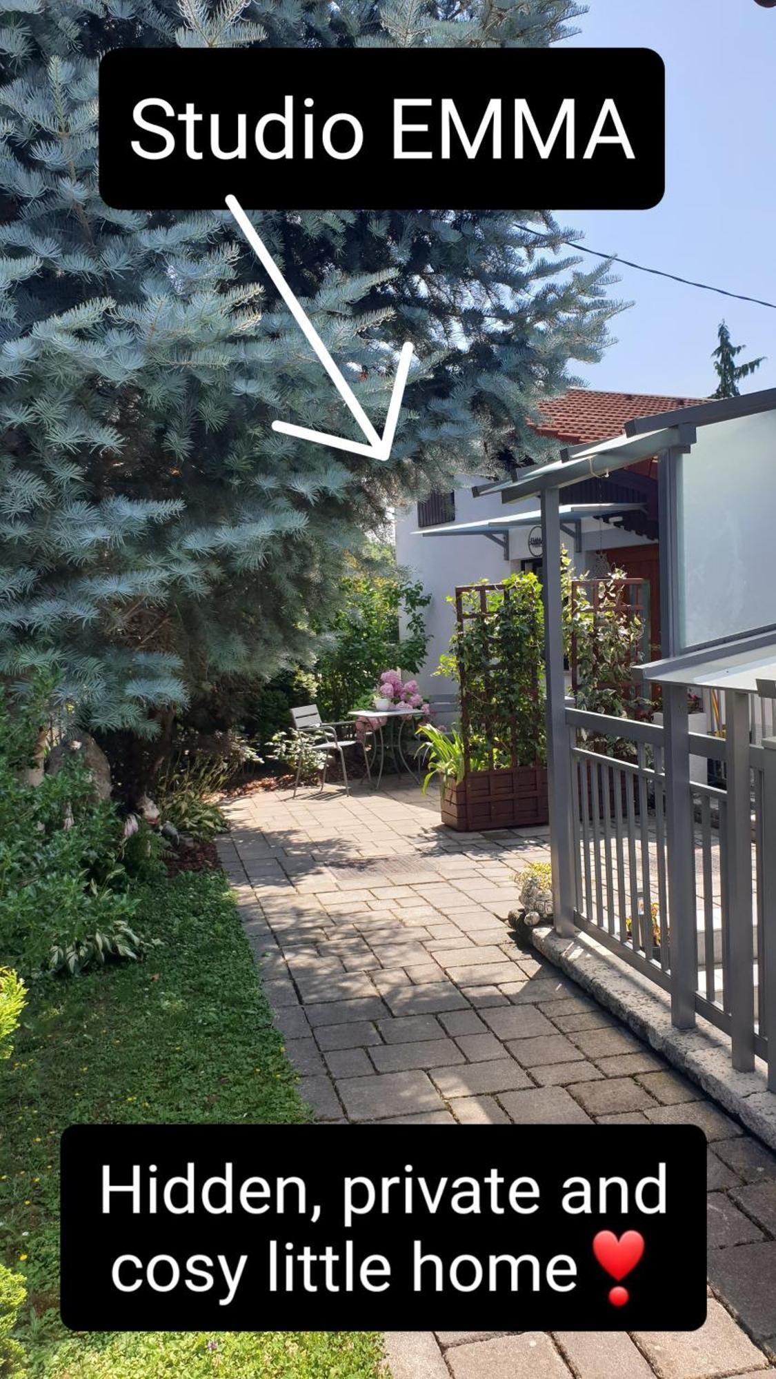 Studio Emma Ljubljana - Free Parking, Ac, Wifi Экстерьер фото